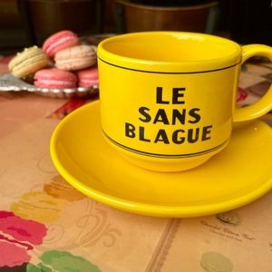 The French Dispatch exhibition cup and saucer (rare) west anderson